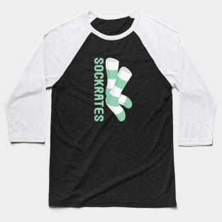 Sockrates (Socrates) Baseball T-Shirt